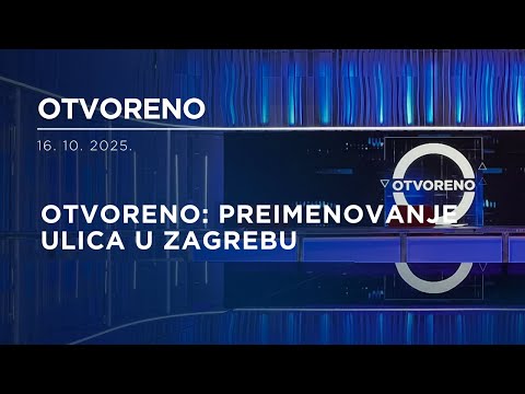 Otvoreno: Preimenovanje ulica u Zagrebu