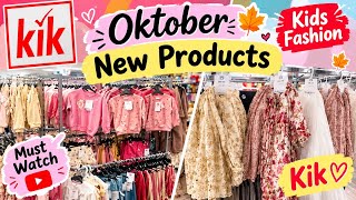 🛍️ KiK Germany October 2026 Shopping Tour | New Arrivals & Kids’ Fashion 💗🍂