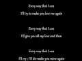 Sertab Erener Everyway that I can Lyrics 