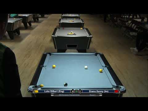 2022 European Championships - Luke Gilbert (Eng) v Shane Kenny (Ire)