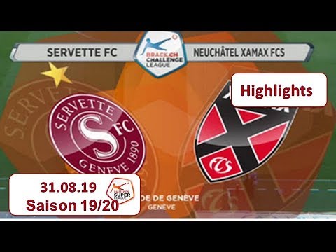 Highlights: FCS Servette - Genf vs FCS Neuchatel Xamax ( 31.08.19)
