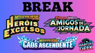 Break Heróis Excelsos+Amigos de Jornada + Caos Ascendente e Muito+🔥-Break de pré-venda 06/05/2026 