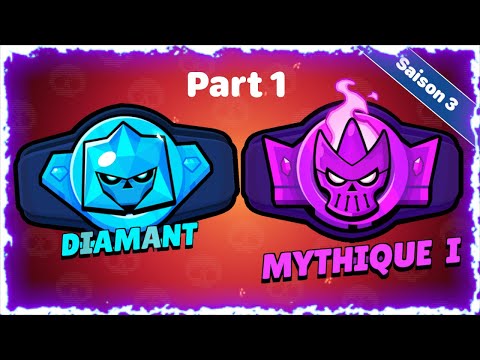 Brawl Stars | Classé Diamant vers Mythique | Saison 3 | Compte 57k | Part 1 | Juin 2024 | Ishigami
