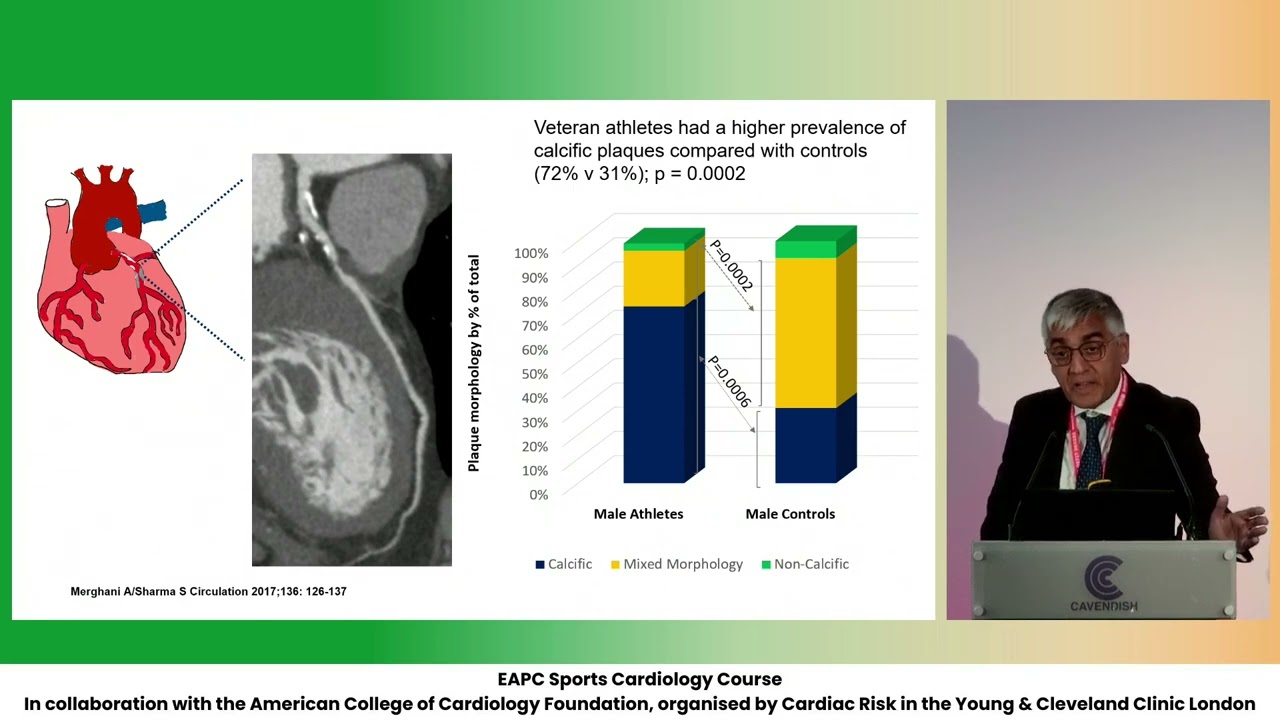 How to interpret CTCA in veteran athletes - S  Sharma