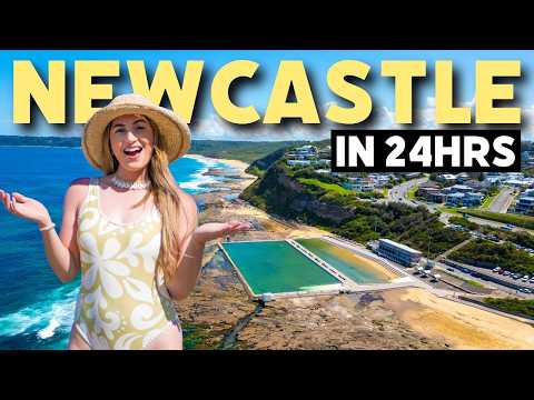 NEWCASTLE in 24hrs: Top Things To Do & First Impressions! Newcastle Australia