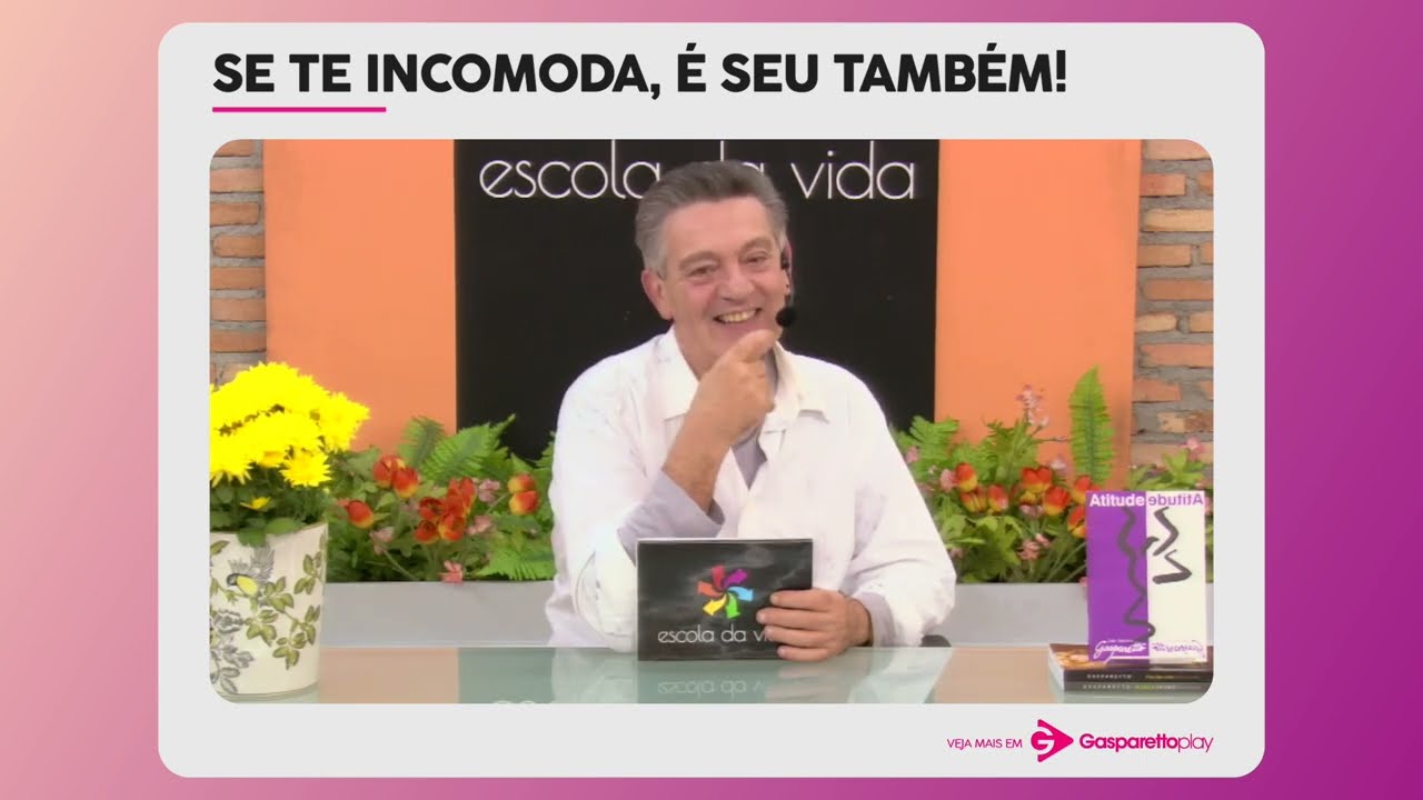 Luiz Gasparetto: Se te incomoda, é seu também