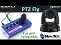 PTZ Fly joystick controller for NewTek NDIHX-PTZ1