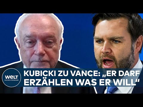 VANCE-DEBATTE ZUR MEINUNGSFREIHEIT: „Empfehle mehr Entspannung und weniger konsequentes Verfolgen“