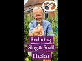 Slug reduction without pellets and barriers