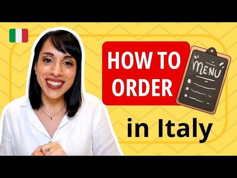 Ordering Food in Italy 🍝 The COMPLETE Guide | Timing + Courses EXPLAINED