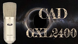 Video thumbnail for CAD GXL2400 Condenser Microphone Test / Review by Obscure Mics