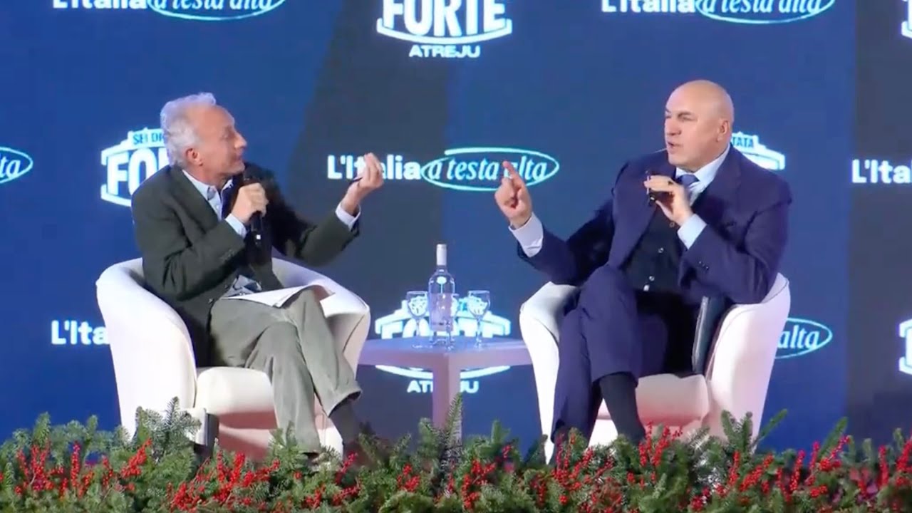 UCRAINA, BOTTA E RISPOSTA TRA CROSETTO E TRAVAGLIO AD ATREJU