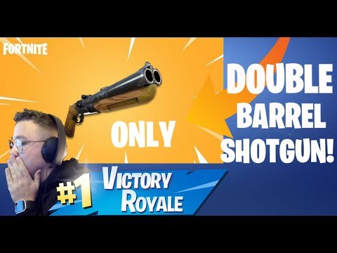MY HARDEST CHALLENGE YET!! DOUBLE BARREL SHOTGUN ONLY!