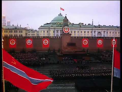 | 1981 | USSR Anthem | Soviet Union October Revolution Day Parade REMASTERED