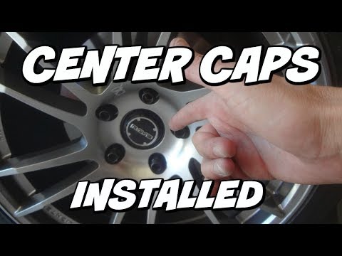 HOW TO INSTALL GRAM LIGHTS / RAYS WHEELS CENTER CAP