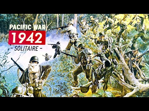 Pacific War 1942 Solitaire Pocket Travel Game