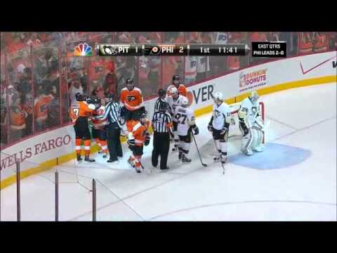 Philadelphia Flyers-Pittsburgh Penguins 15/4 1st period Goals