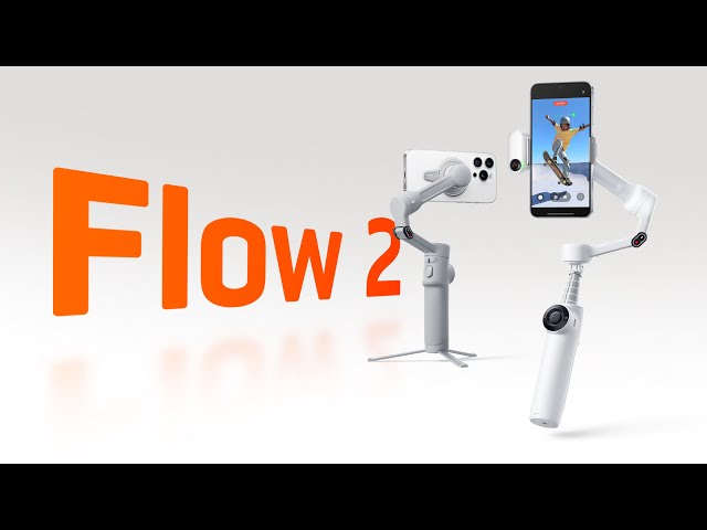 Vidéo INSTA360 FLOW 2 PRO AI TRACKER BUNDLE STONE GREY
