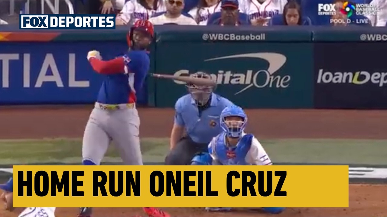 💥 HR DE ONEIL CRUZ | República Dominicana 6-0 Israel | WBC 2026