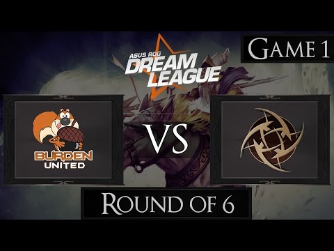 Dota 2 Burden United vs NiP | DreamLeague Season 3