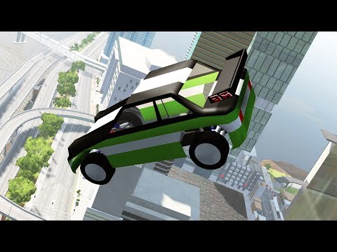 Building RC  Car Falls Crashes - BeamNG.drive