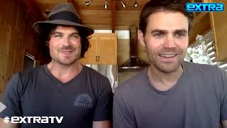 ‘Vampire Diaries’ Stars Paul Wesley and Ian Somerhalder on their ‘Bromance’ and Bourbon! video