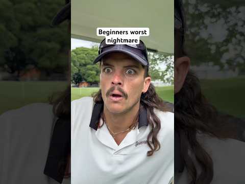 Nothing worse than having a crowd of people @dabble #golf #aussie #straya #skit