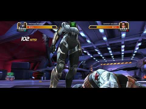 MCOC Proxima Midnight insane damage 277k dame sp3 vs WS ROL!!!!! OMG she amazing..
