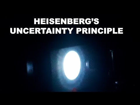 Heisenberg's Uncertainty Principle | Science Experiment | Light | Physics