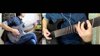 Abominable Putridity--Intracranial Parasite guitar cover (Ibanez RGIF7 fanned fret 7/Emg 808X)