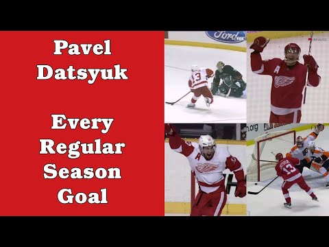 Pavel Datsyuk: All 314 Career NHL Goals