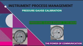 Pressure Gauge Calibration -1~5bar