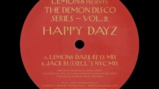 Lemon8 ‎– Happy Dayz (Lemon8 Dark Keys Mix)