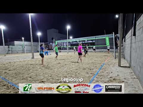 [ Legião Vip 21 x 18 Fusão ] - 1º Open Asa Branca 4x4 Vôlei de Areia - ADS Arena Sportes