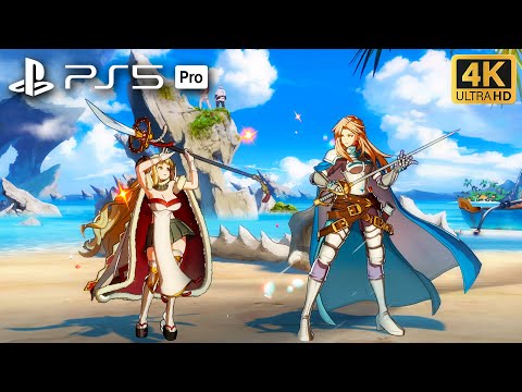 Granblue Fantasy Versus: Rising - PS5 PRO Gameplay 4K 60FPS