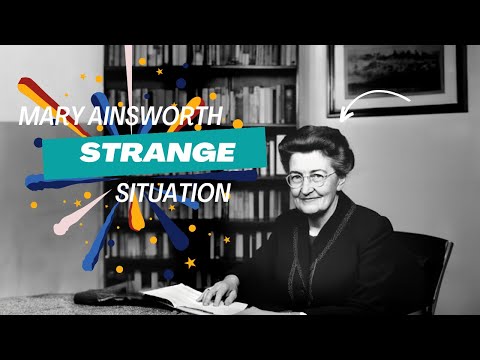 Attachment theory: Strange situation - Mary Ainsworth