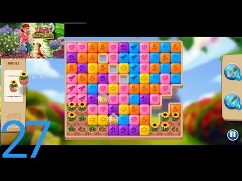 Lily's  Garden Level 211-215 gameplay walkthrough [part 27]