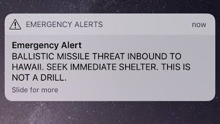 'This is not a drill': False missile alert in Hawaii