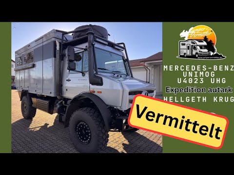 Weltreise & Expedition Mobil | Mercedes-Benz UNIMOG - Hellgeth KRUG U4023 UHG