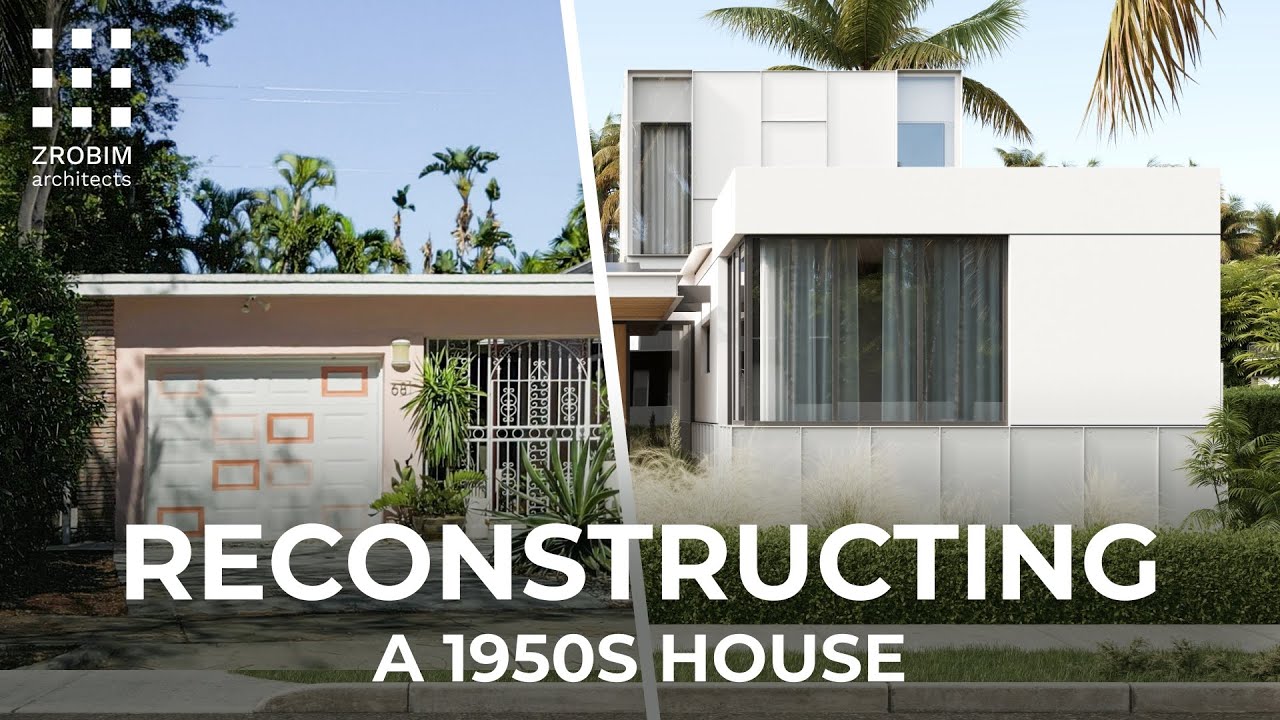 The Profitable Renovation of&nbsp;a&nbsp;1950s House in&nbsp;Belle Meade | Modern architecture in&nbsp;Miami