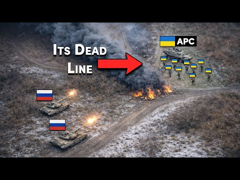 Russian Forces Assault Ukrainian Trench With Infantry Supported By T-90 & T-72 In Pokrovsk