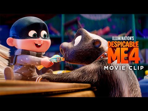 The Honey Badger Attacks Gru And The Minions!