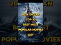 Top10 2024 Indian Top10 Best Most Popular Movies List Top10 Devara Stree2 G O A T New Movies