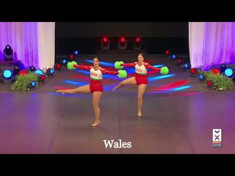 ICU Worlds 2022 Doubles Pom - Team Wales