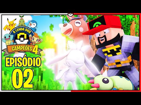 Minecraft A Lenda dos Campeões 4 #2 - Primeiras Capturas e Evolução [Pixelmon]