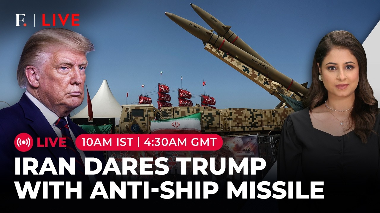 LIVE: Iran Threatens US Warships & Gulf Bases, Puts Hormuz On Edge With New Missile Threat|Firstpost