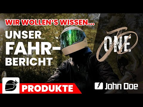 Fahrbericht zum “Gamechanger” - Der neue JD/One-Motorradhelm von John Doe im Praxistest