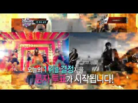130124 Today No 1 Nominee SNSD vs CNBlue