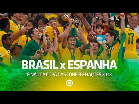 Chamada da reprise da FINAL DA COPA DAS CONFEDERAÇÕES 2013 na Globo - BRASIL x ESPANHA (03/05/2020)