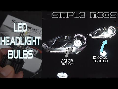 LED Headlight Bulbs - Simple Mods